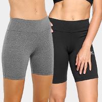 Kit com 2 Bermudas Mizuno Essence Feminina - 1