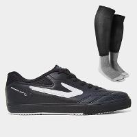 Kit Chuteira Futsal Topper Dominator 3 Lt + Meião - 1