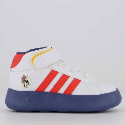 Tênis Infantil Adidas Grand Court Mid Mickey