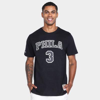 Camiseta Mitchell & Ness Philadelphia 76ers Iverson Masculina