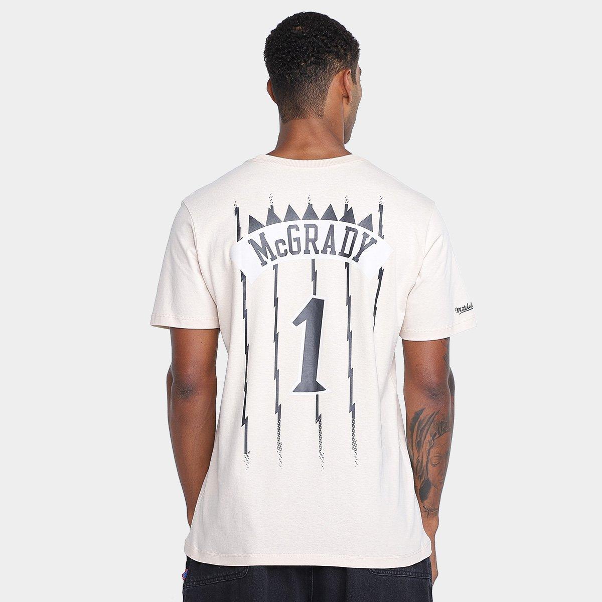 Camiseta Mitchell & Ness Toronto Raptors McGrady Masculina - 2