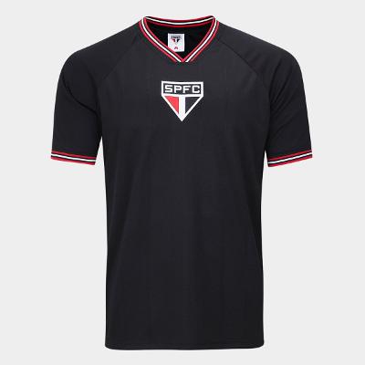 Camisa São Paulo Lotus Jacquard Masculina