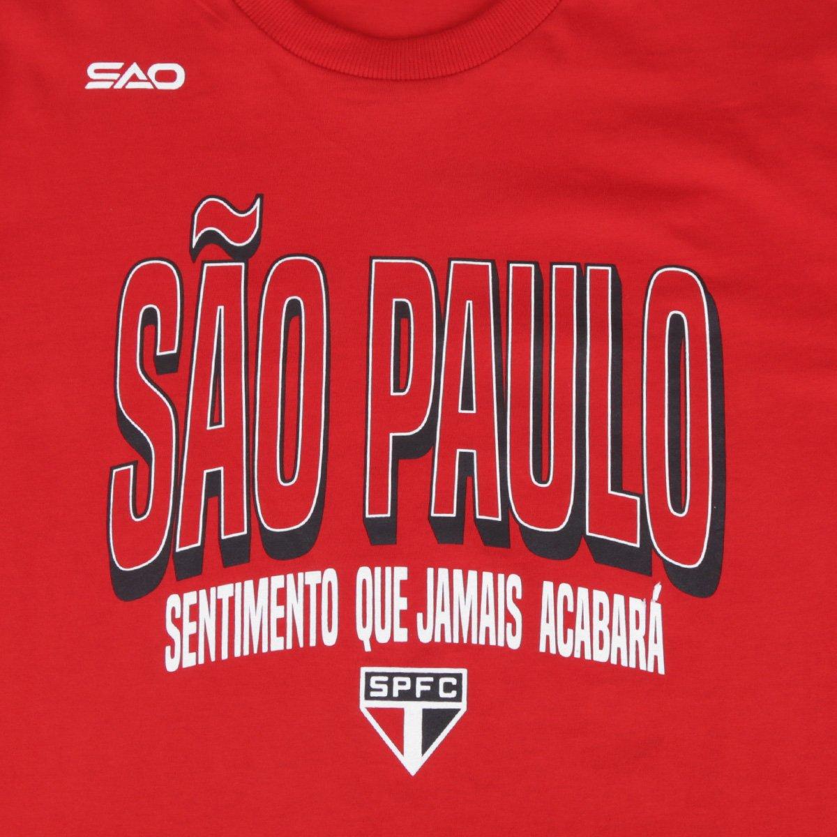 Camiseta São Paulo Casual Masculina - 3