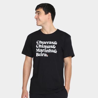 Camiseta Internacional Reserva Churras &&& Masculina