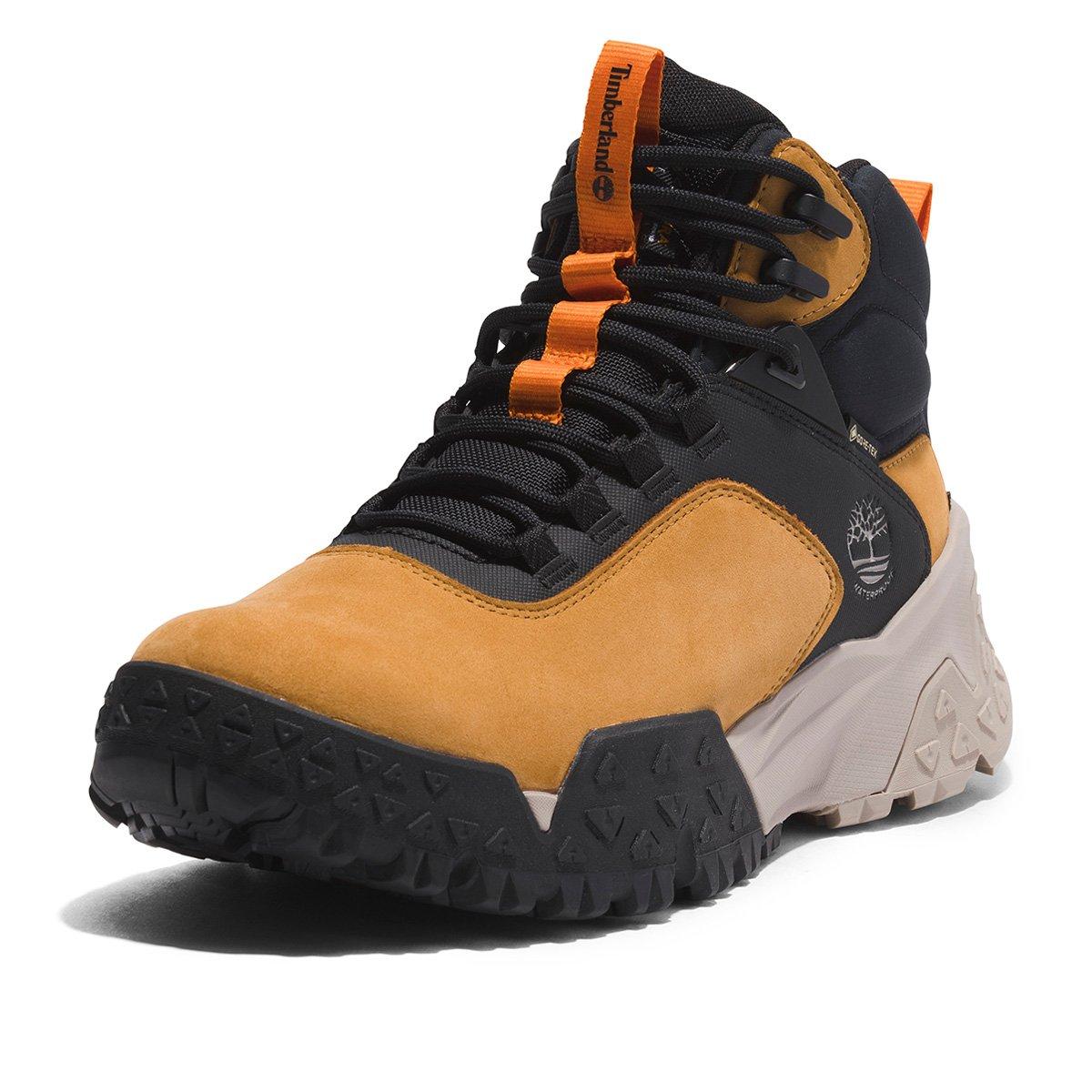 Bota Couro Timberland Motion Scramble Goretex Bootie Masculina - 8