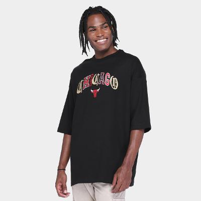 Camiseta NBA Chicago Bulls Embroidery Masculina