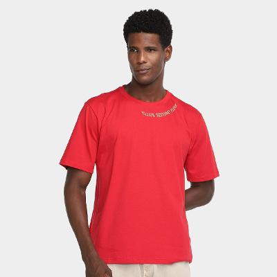 Camiseta Ellus Fine Esf Neckline Over Masculina
