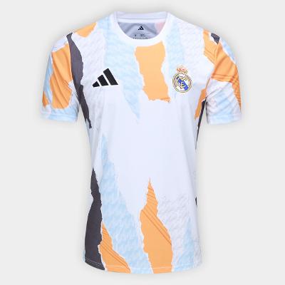 Camisa Real Madrid 25/26 Pré Jogo Adidas Masculina