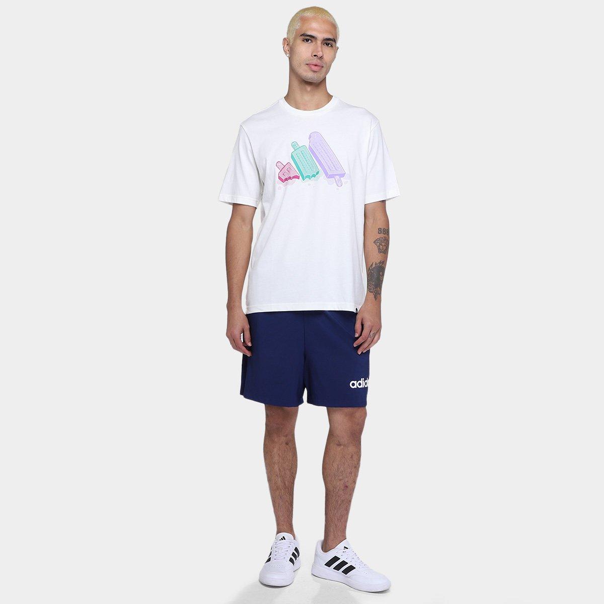 Short Adidas Chelsea Linear Logo Masculino - 4