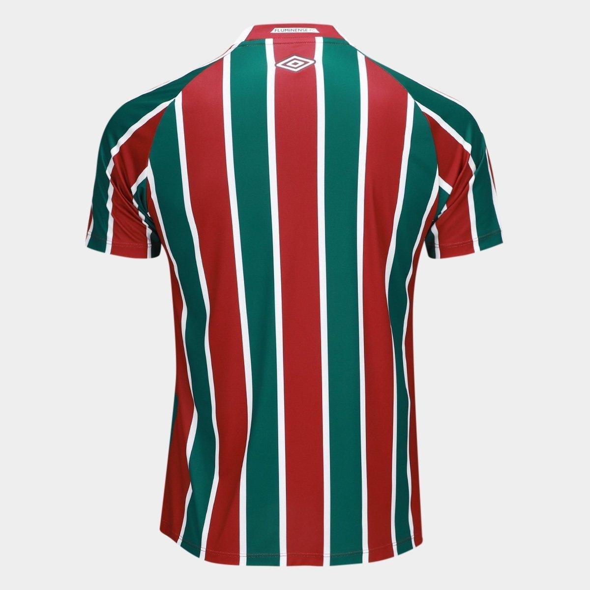 Camisa Fluminense I 25/26 s/n Torcedor Umbro Masculina - 2