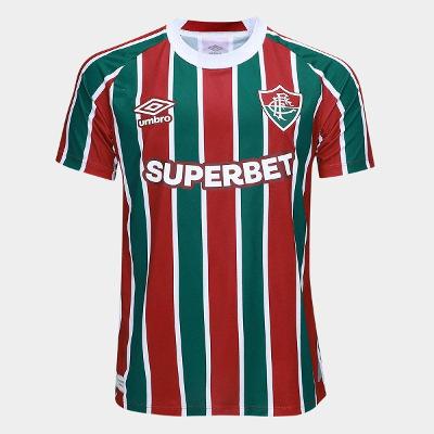 Camisa Fluminense I 25/26 s/n Torcedor Umbro Masculina