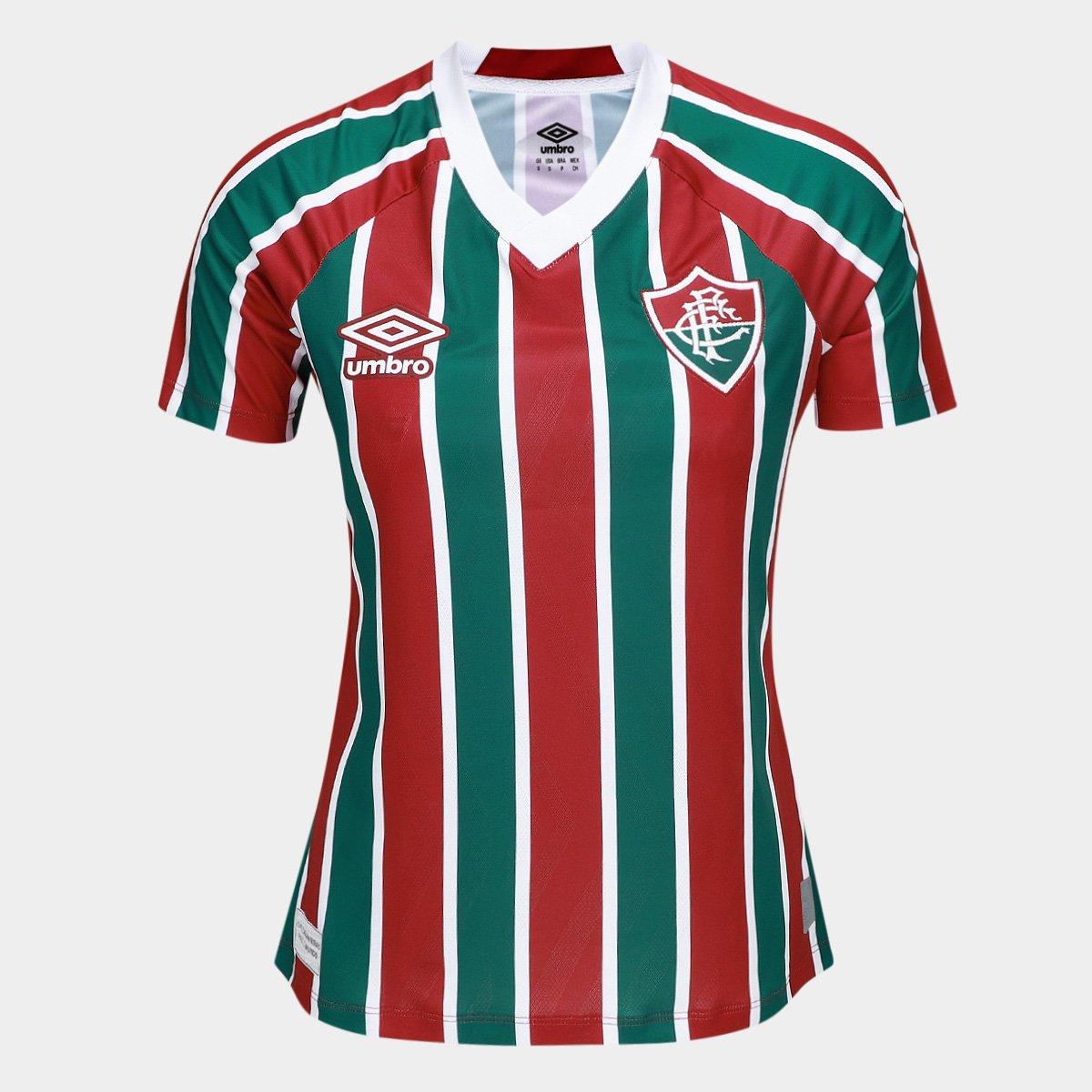 Camisa Fluminense I 25/26 Torcedor Umbro Feminina - 1