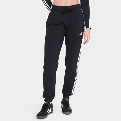 Calça Adidas French Terry 3 Stripes Feminino
