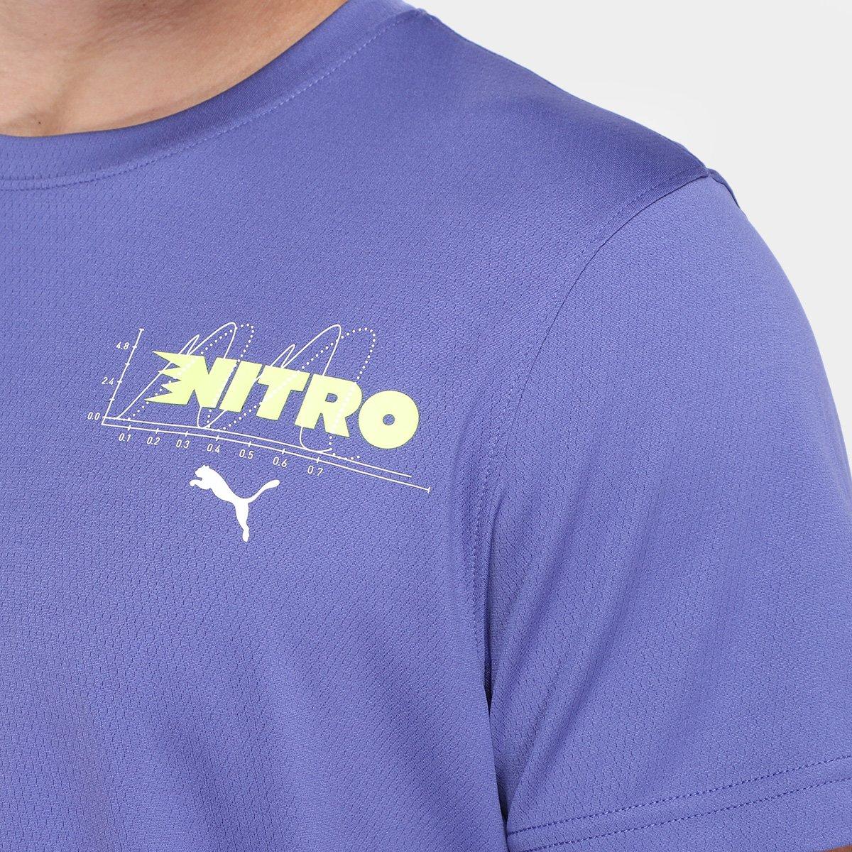 Camiseta Puma Graphics Running Nitro Masculina - 3