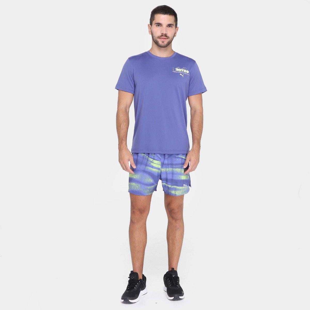 Camiseta Puma Graphics Running Nitro Masculina - 4