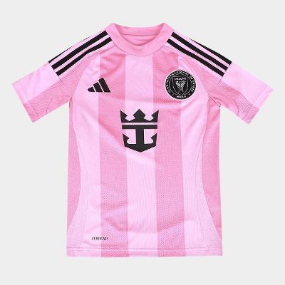Camisa Inter Miami Infantil Home 25/26 s/n Torcedor Adidas