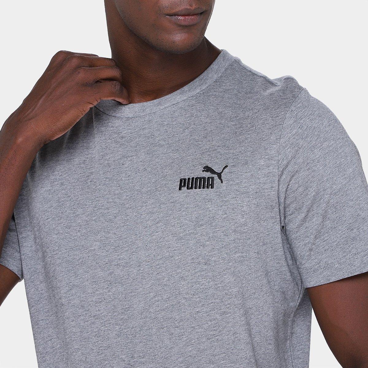 Camiseta Puma Small n. 1 Logo Masculina - 3