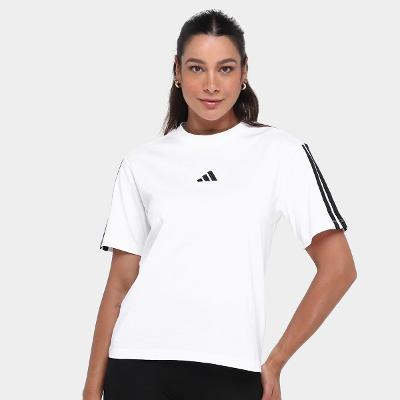 Camiseta Adidas 3 Stripes Feminina
