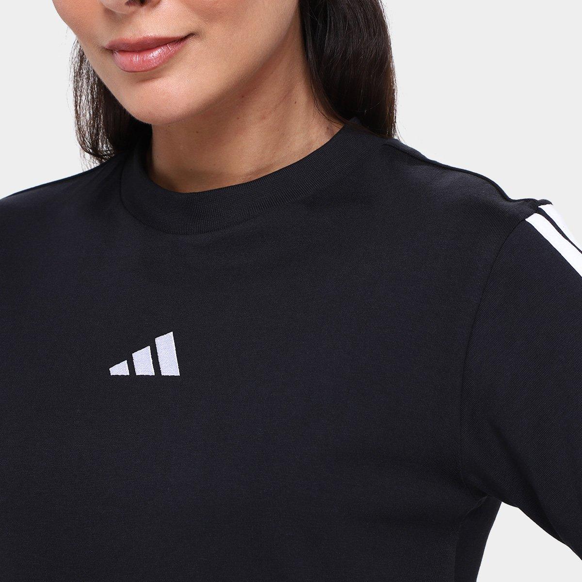 Camiseta Adidas 3 Stripes Feminina - 3