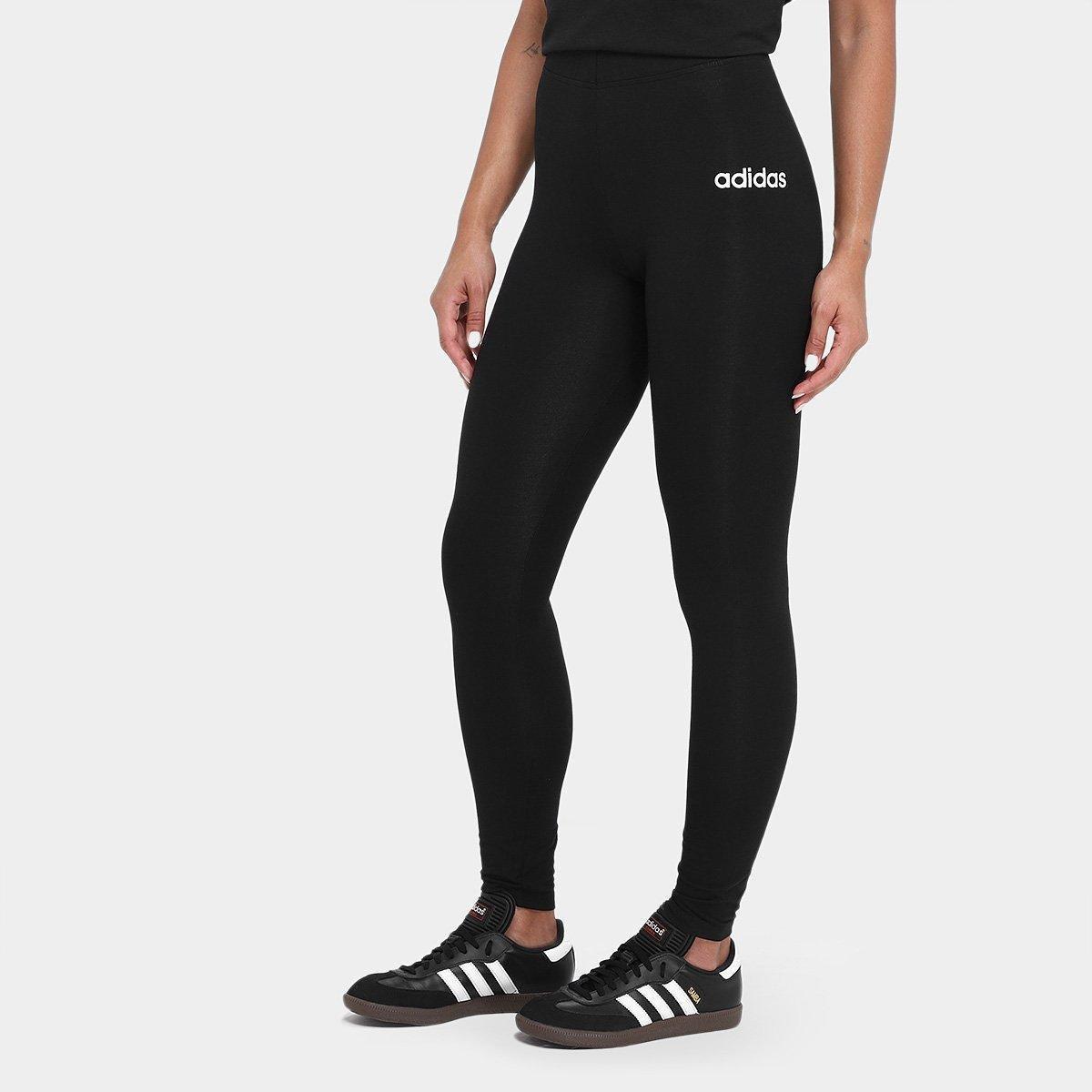 Calça Legging Adidas Logo Linear Feminina - 1