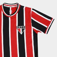 Camiseta São Paulo RetrôMania 1969 Listrada Masculina - 5