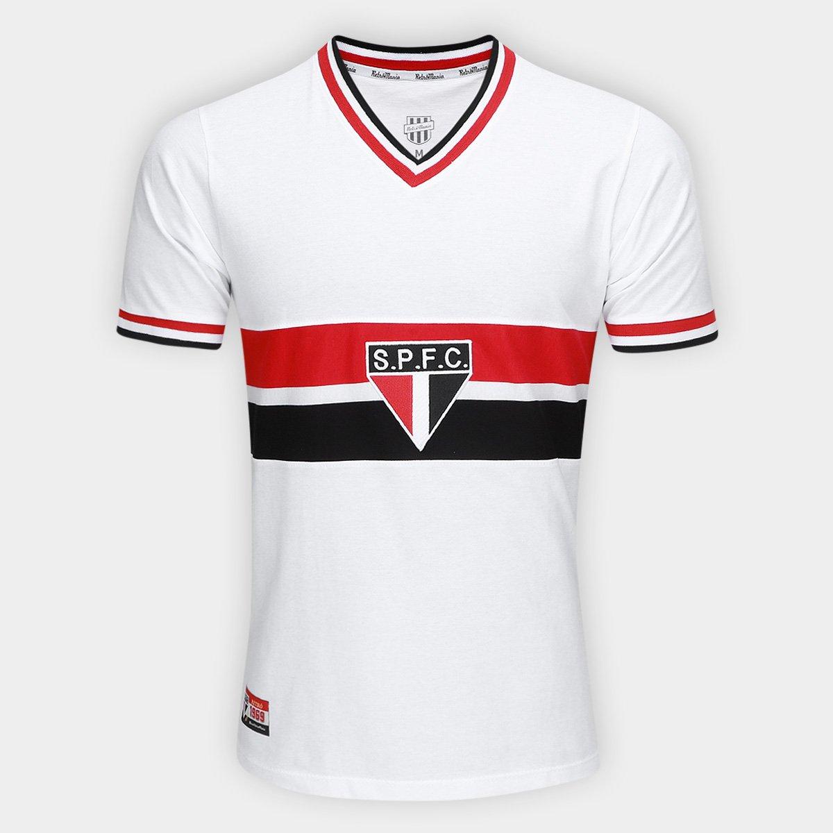 Camiseta São Paulo RetrôMania 1969 Masculina - 1