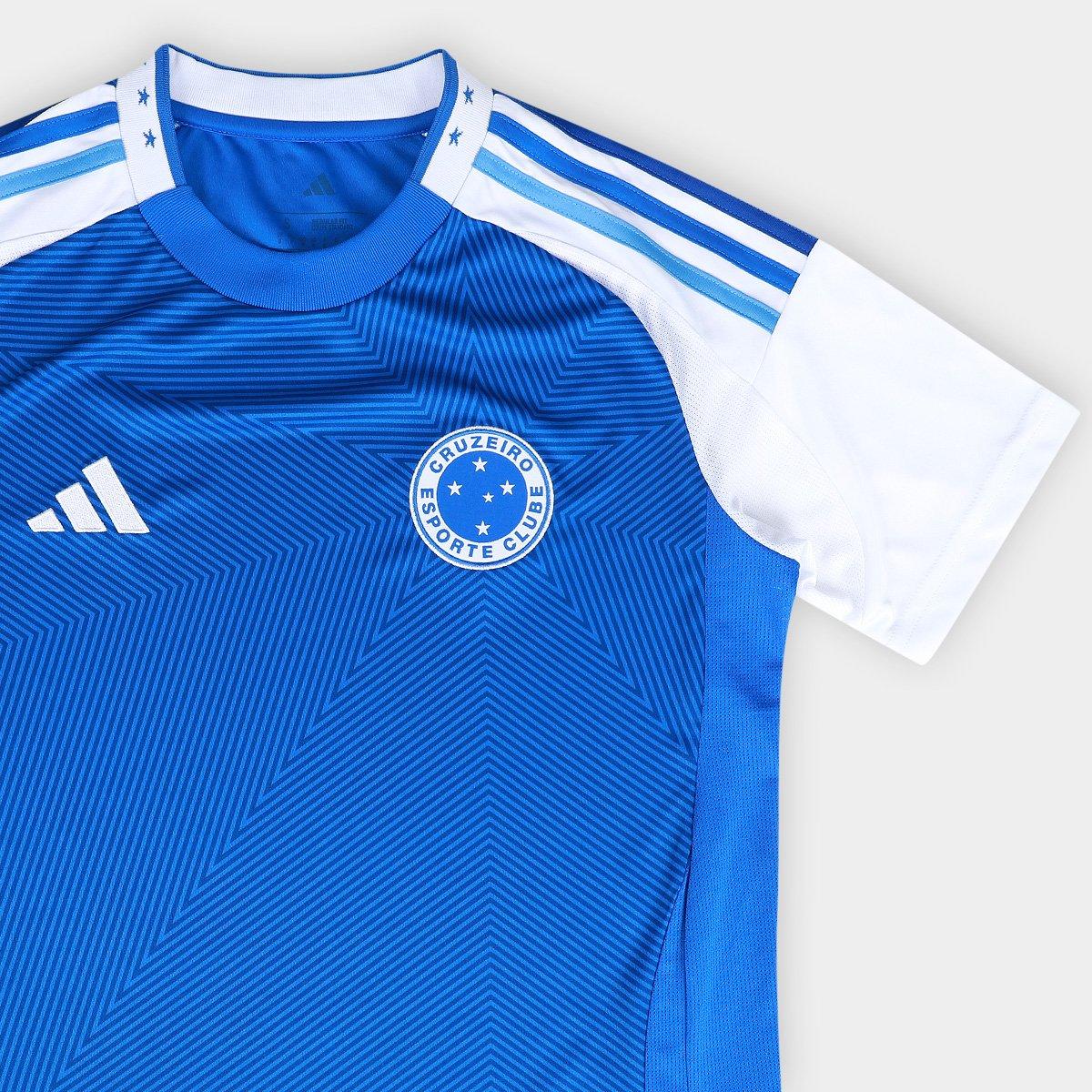 Camisa Cruzeiro I 25/26 s/n Torcedor Adidas Feminina - 6