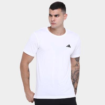 Camiseta Adidas Own The Run 3 Listras Masculina