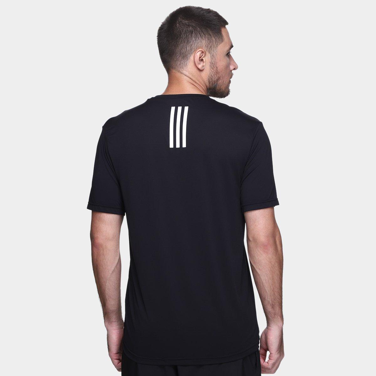 Camiseta Adidas Own The Run 3 Listras Masculina - 2
