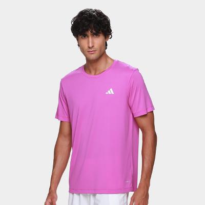 Camiseta Adidas Own The Run 3 Listras Masculina