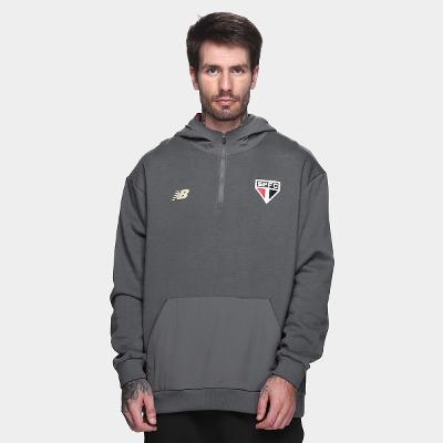 Moletom C/ Capuz São Paulo 25/26 Viagem New Balance Masculino