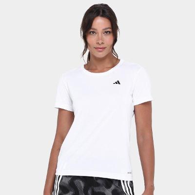 Camiseta Adidas Own The Run 3 Listras Feminina