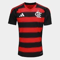 Camisa Flamengo I 25/26 s/n Torcedor Adidas Masculina - 1