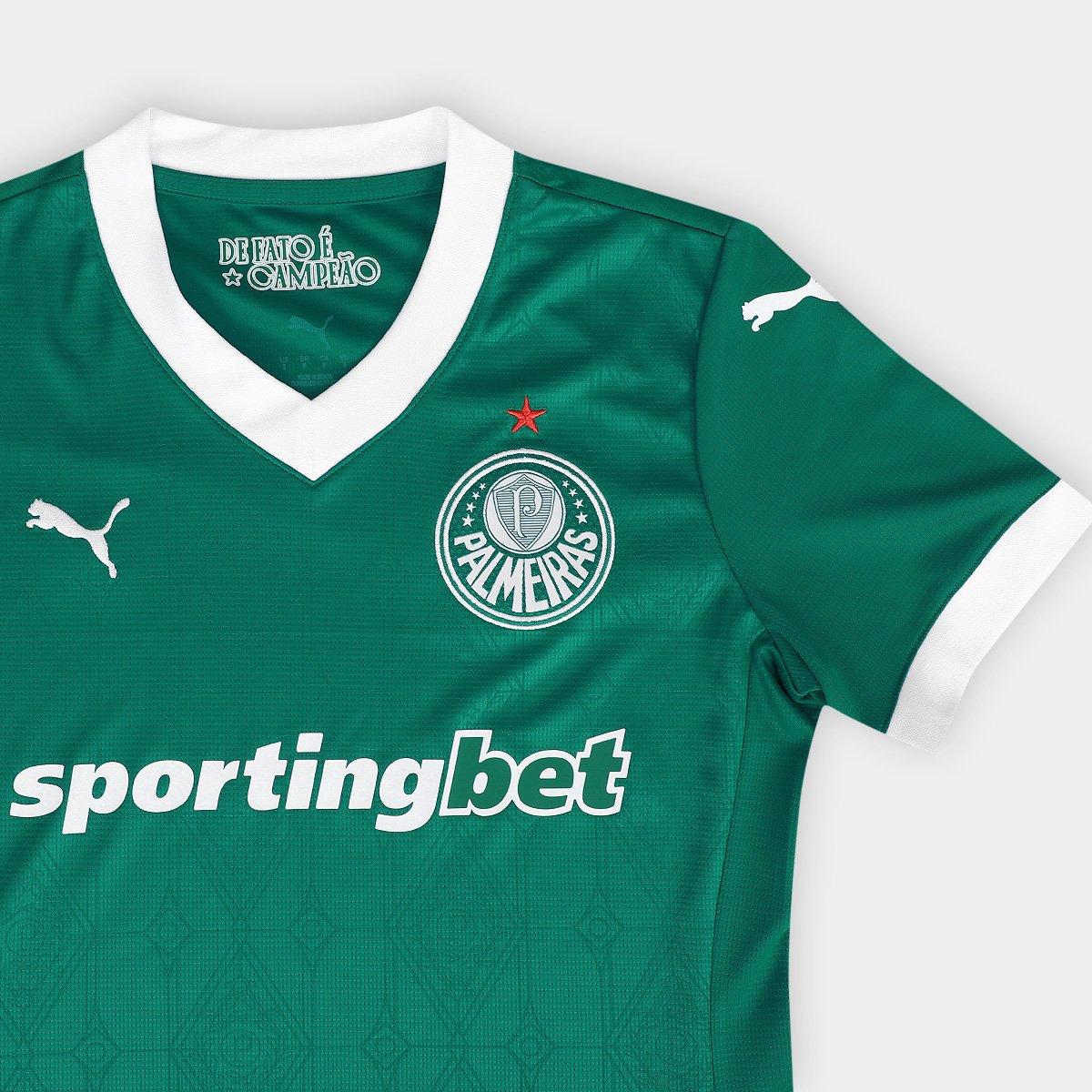Camisa Palmeiras I 25/26 s/n Torcedor Puma Feminina - 7