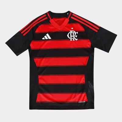Camisa Flamengo Infantil I 25/26 s/n Torcedor Adidas