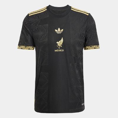 Camisa México 25/26 Ouro Adidas Masculina