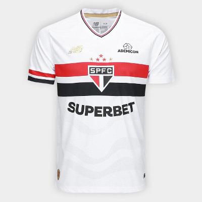Camisa São Paulo I 25/26 Jogador New Balance Masculina