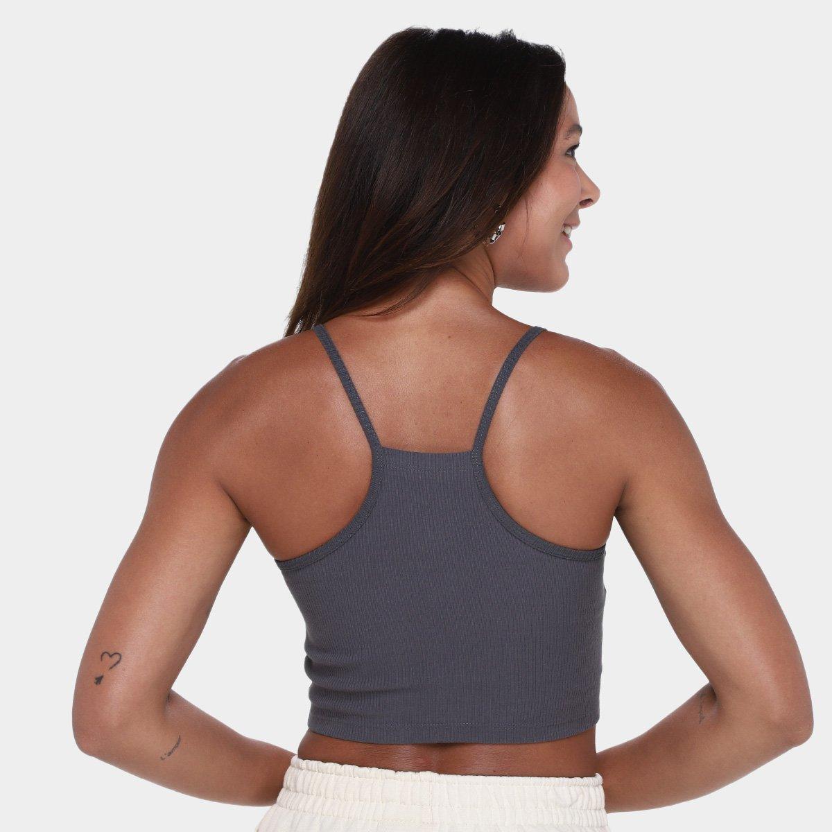 Top New Balance Canelado Small Logo Feminino - 2