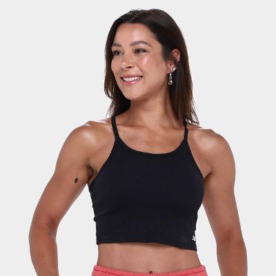 Top New Balance Canelado Small Logo Feminino