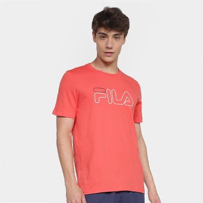 Camiseta Fila Letter Outline Masculina
