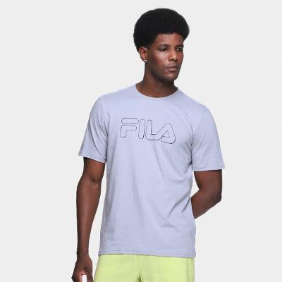 Camiseta Fila Letter Outline Masculina
