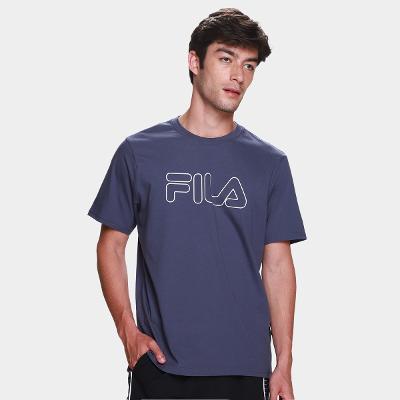 Camiseta Fila Letter Outline Masculina