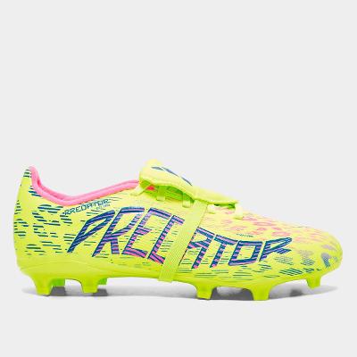 Chuteira Campo Infantil Adidas Predator League Língua Dobrável