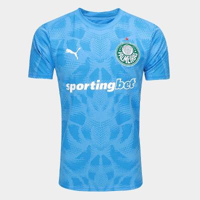 Camisa de Goleiro Palmeiras I 25/26 s/n Torcedor Puma Masculina