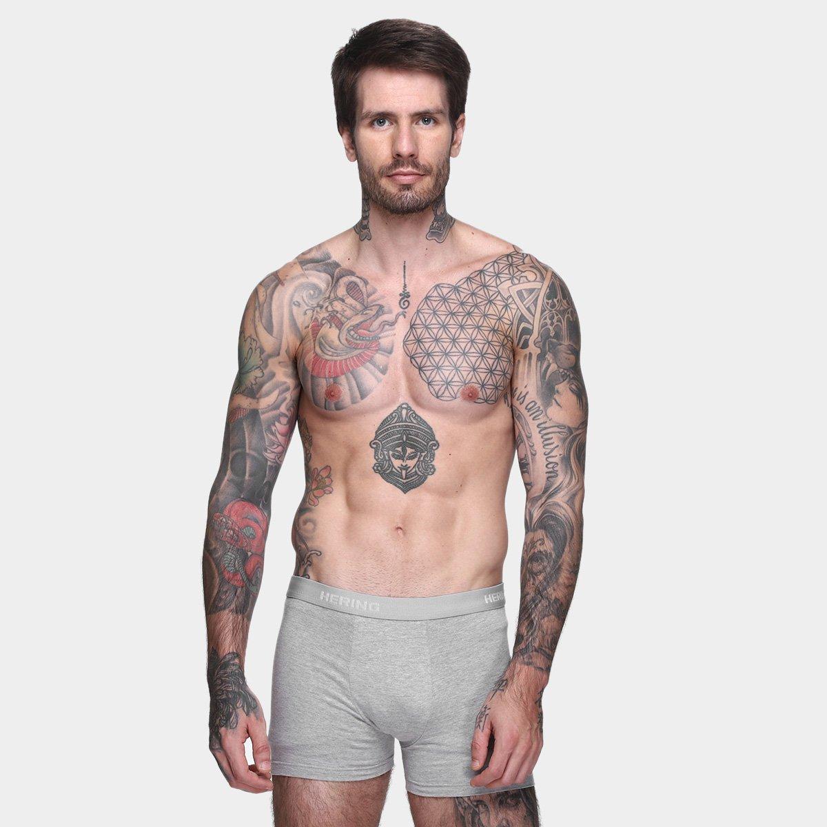 Kit Cueca Boxer Hering 10 Peças - 4