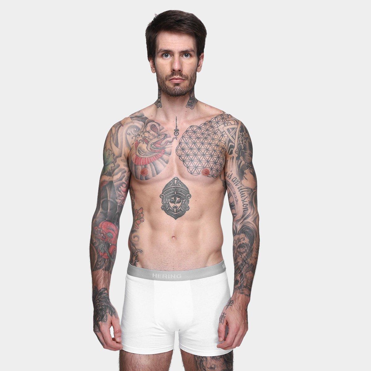 Kit Cueca Boxer Hering 10 Peças - 5
