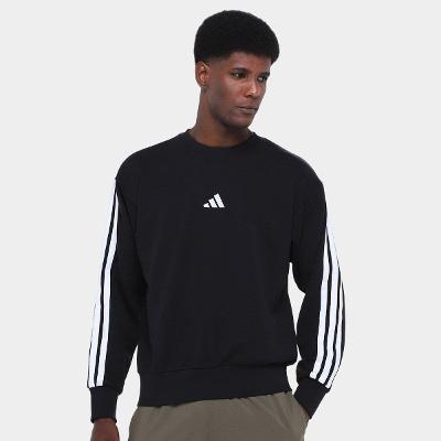Moletom Adidas 3 Listras Masculino