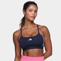 Top Adidas Hyperglam Suporte Leve Feminino - 1