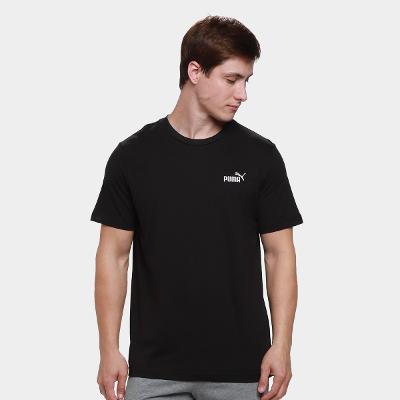 Camiseta Puma 2 Color Small No. 1 Logo Masculina