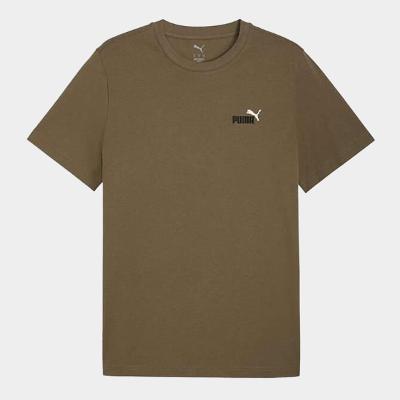 Camiseta Puma 2 Color Small No. 1 Logo Masculina